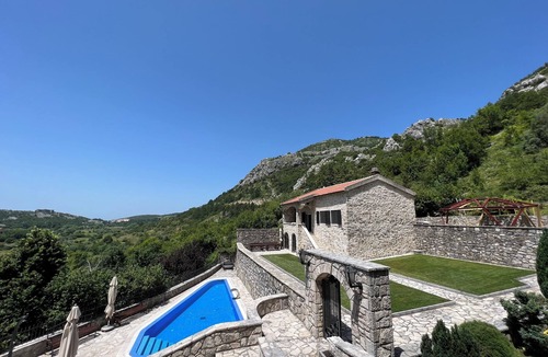 Seoca Villa | Authentic Stone Villa w/Pool in a Village near Budva