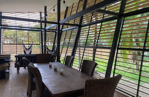 Savegre Villa | Award winning No Footprint House at Matapalo Beach with small pool