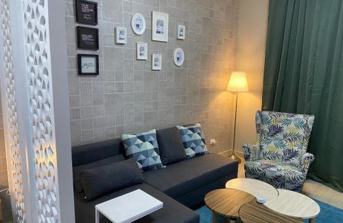 Village Road Apartment | Awesome Pool View Studio in Al Dau Heights