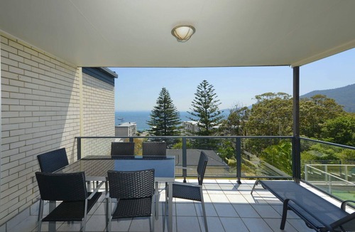 Shoal Bay Apartment | Awesome Shoal Bay views.and a pool!