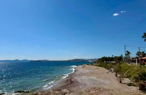 Palaio Faliro Apartment | Azure Breeze Seafront 2BR 2 Bathrooms Steps to Beach