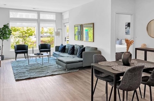 McLean Apartment | Azure Escape 2BR2BTH: Tysons Oasis with Amenities