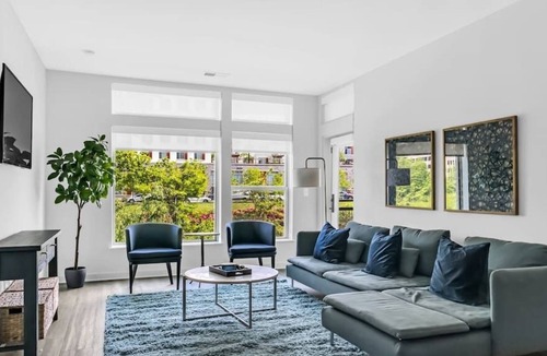 McLean Apartment | Azure Escape 2BR2BTH: Tysons Oasis with Amenities