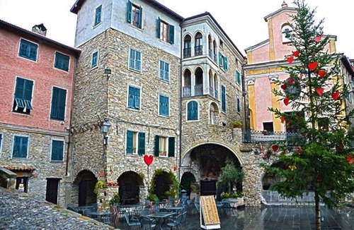 Apricale House | B&B Da Marta: Quadruple Room