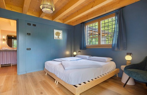 Drena Bed & Breakfast | B&B I Maroneri – Ciliegio Room with Mountain View