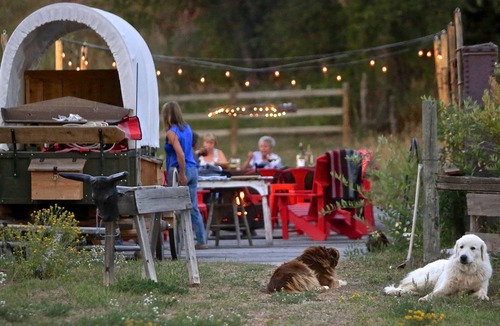 Livermore House | B&B Pendelton Rm ~ enjoy a true western experience with a sophisticated ambianc