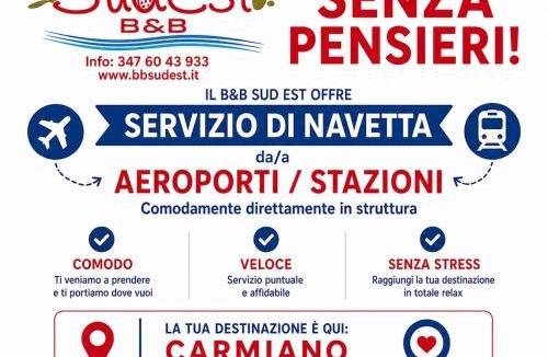 Carmiano Bed & Breakfast | B&B Sud Est