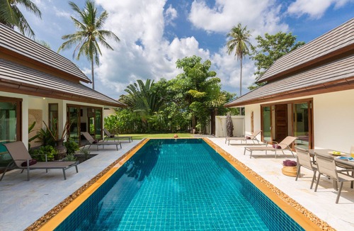 Bophut Villa | Baan Batur Is A Beautifully Designed Balinese Style Villa With Pool And Jacuzzi