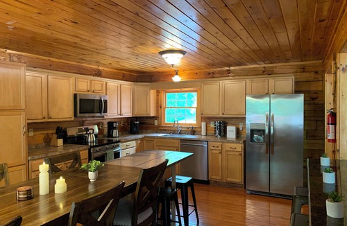 White Haven Cabin | Bachelor Parties, direct access to Lehigh River to hike, bike, fish and swim.