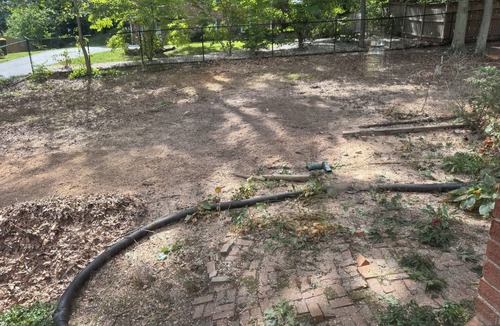 Burke RV Rental | Backyard campsite in Springfield for a night