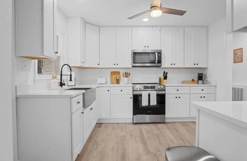 Charlotte House | Backyard, Game Room | 15 min to Downtown & UNC