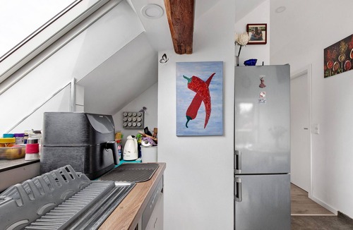Laupheim Apartment | Bailey Shared Apartment Room with Wi-Fi in Attic