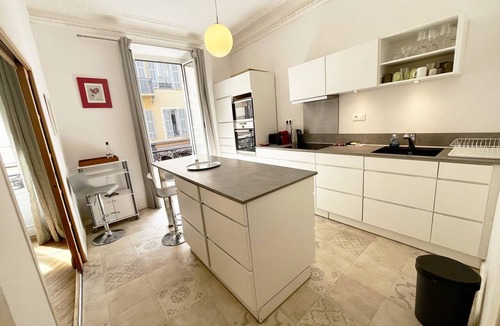 Nice City Centre Apartment | Balcon Meyerbeer 2 Promenade Des Anglais