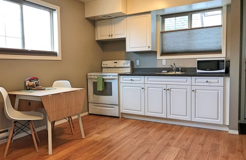 Canmore Condo | Balcony Panoramic Mountain View in Canmore