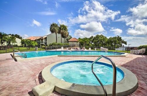 Tierra Verde House | Balcony & Pool: Gulfview Tierra Verde Escape!