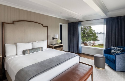 Irvington Hotel | Balcony Suite Amidst Scenic Natural Beauty + Seasonal Pool, Marina, Courtyard