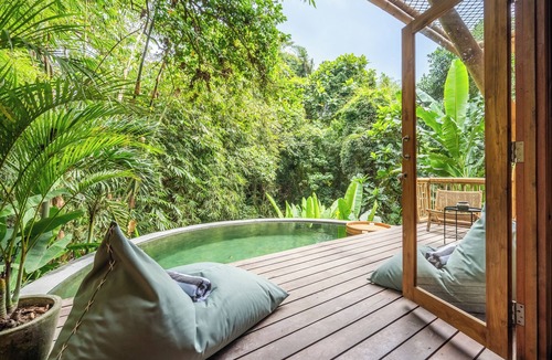 Delod Peken Villa | Bambu Twins1, 2 Bedroom Villa Near Nyanyi Beach-TanahLot