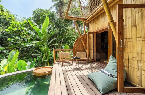 Delod Peken Villa | Bambu Twins1, 2 Bedroom Villa Near Nyanyi Beach-TanahLot