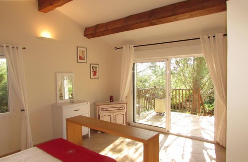 Barjac Cottage | Barjac Villa Pastis - Self-catering cottage with swimming pool and view of the Cevennes mountains