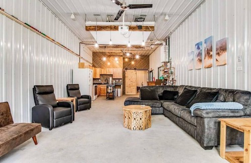 Mather House | Barn & cabin with firepits, grills, foosball, kayaks, home theater, & 2 kitchens