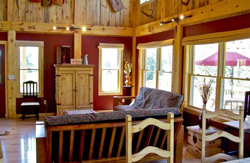 Arcadia House | Barn Style Lakefront Near Crystal Mountain with Pontoon and Game Room