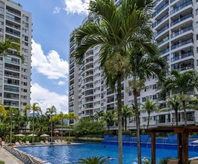 Jacarepagua Apartment | Barra Condomínio Estilo Resort próximo ao Parque Olímpico, Praias da Barra, Recreio e Grumari