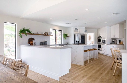 Palm Desert House | Base Camp-Luxury Desert Oasis with 2 Pools & Game Room