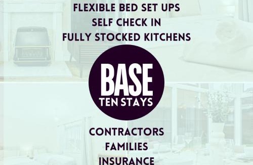 Leicester House | Base10Stays, 2NP, Large 4Bedroom House, Sleeps 10, Free Parking, M1&M69 & Leicester City, Garden, Contractors and Long Stays