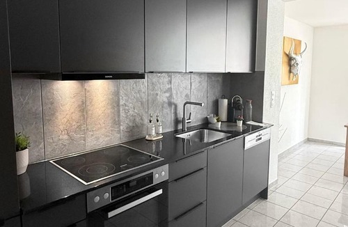 Munchenstein Apartment | BASELiving apartment with PRIVATE GARDEN