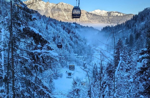 Garmisch-Partenkirchen House | Basic Doppelzimer zur Sonne Bal/ter. - Hotel Das Graseck