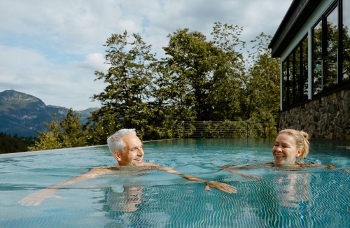 Garmisch-Partenkirchen House | Basic Doppelzimer zur Sonne Bal/ter. - Hotel Das Graseck