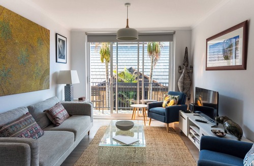 Mona Vale Apartment | Basin Beachfront - Steps to the Sand! Secure Beachfront Apartment with Parking