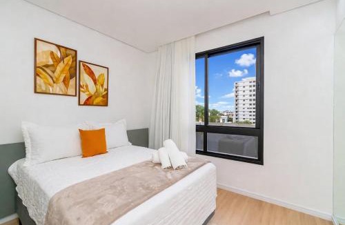 Bigorrilho Apartment | Batel Studio Rooftop Pool, Jacuzzi & Gym