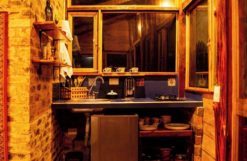 San Francisco Cabin | Baumhaus Bamboo/Cabaña rústica con jacuzzi privado