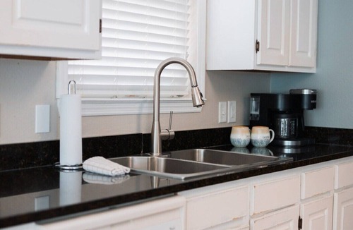 Cape San Blas Cabin | Bay Front w Dock! Hot tub, Beach across the street, Pet friendly