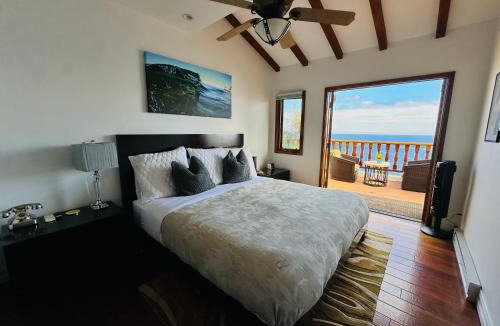 Avalon Villa | Bay-view villa w pool, beach access & hot tub
