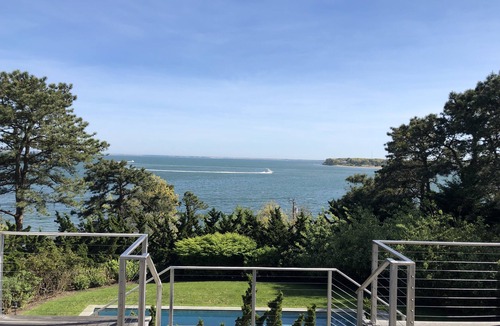 Hampton Bays House | Bayfront 5 bedrooms family home. Panoramic sea view from all rooms