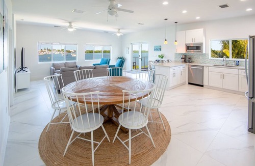 Marathon House | Bayfront Home with Dock and Heated Pool