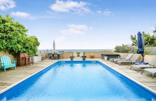 Fair Harbor House | Bayfront Home with all amenities located in the Iconic LGBT Fire Island Pines,