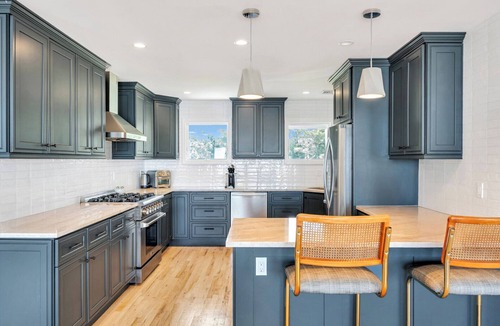 Hampton Bays House | Bayfront Luxury Retreat with Heated Pool, Private Beach, and Sweeping Water...