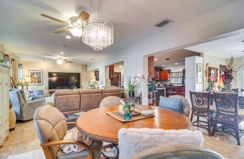 St. Petersburg House | Bayfront St Petersburg Home w/Hot Tub & Dock!