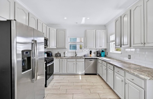 Miramar Beach House | Beach Bliss: Steps to Private Beach, Heated Pool & Hot Tub, Game Room, Gulf View