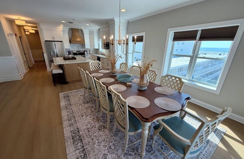 Wildwood Crest House | Beach Block End Unit with Ocean Views From All Rooms!