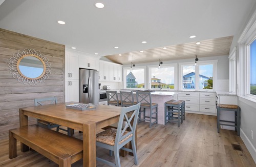 Caswell Beach House | Beach Buzz: Oceanfront with Expansive Beach and Sound Side Decks