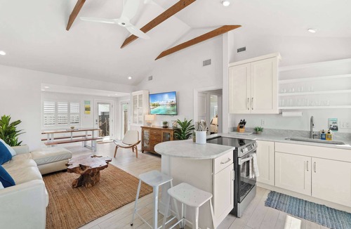 St. Augustine Beach House | Beach Cabana, Sparkling Pool, Steps to Beach Pier