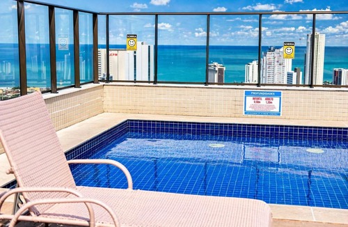 Pina Apartment | Beach Class Excelsior - Pina - Recife- Flat- Piscina-Academia