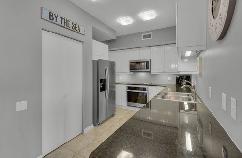 Navarre Beach Condo | Beach Colony 12D- 3BD/3BA Gulf Front Condo w/Beach Service Sleeps up to 8