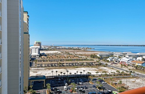 Navarre Beach Condo | Beach Colony 12D- 3BD/3BA Gulf Front Condo w/Beach Service Sleeps up to 8