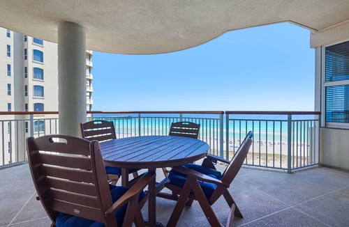 Navarre Beach Condo | Beach Colony West 8B/2BR Gulf Front w/Chair Service & Onsite Management