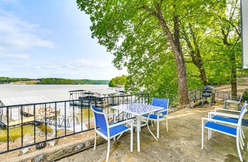 Linn Creek House | Beach + Dock! Lakefront Ozarks A-Frame Retreat